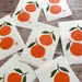 Mandarin Oranges Linocut Print – Lunar New Year Wall Art - Image 2