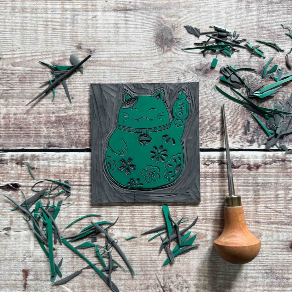How Each Print Is Made — A Look Inside My Linocut Print Process