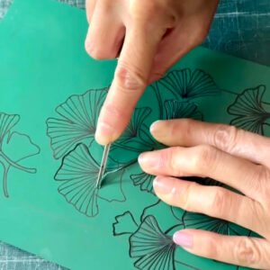 Carving the Lino Block: How I Turn a Drawing Into a Linocut Print